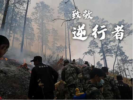 西昌森林大火一線，凌宇攪拌車緊急變身運水車